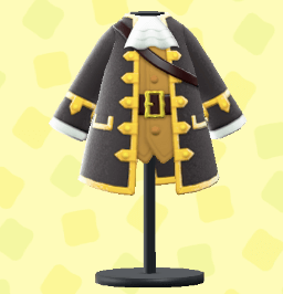 海賊の黒いコート