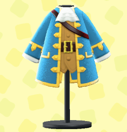 海賊の青いコート